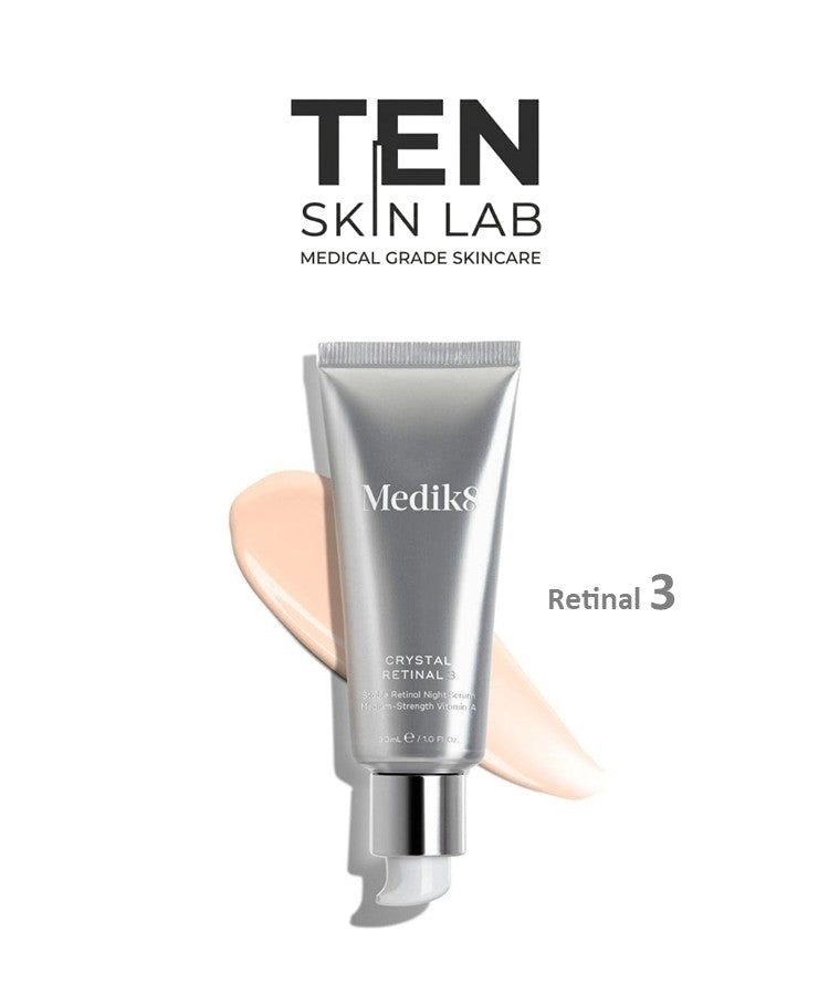 [英国正品] Medik8 晶萃A醇晚间精华 30毫升 (0.03% 视黄醛)