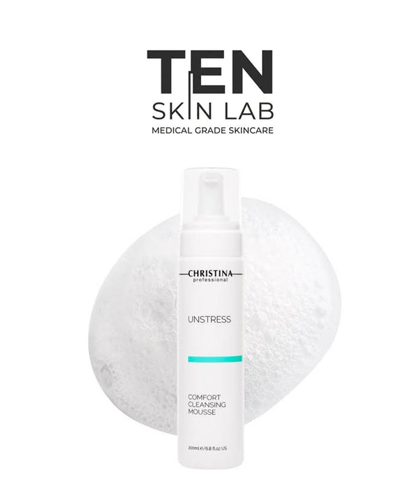 [Made in France] Christina Unstress Comfort Cleansing Mousse 200ml