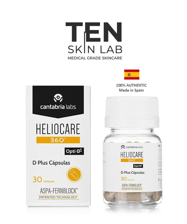 Heliocare 360 D-Plus Capsule X30 Sun Protection Oral Capsule 360mg