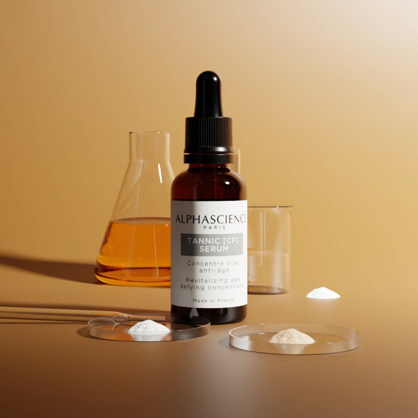 ALPHASCIENCE TANNIC [CF] SERUM 30 ML / 1 Fl Oz VITAMIN C FERULIC ANTI OXIDANT SERUM