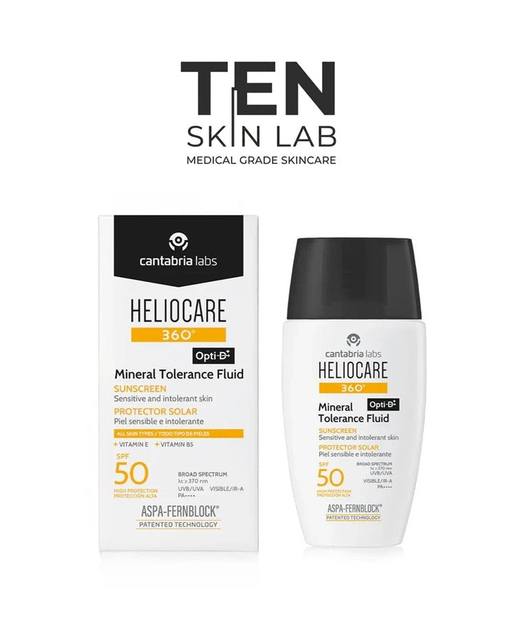 Heliocare 360 Mineral Tolerance Fluid SPF50 Sunscreen 50ml